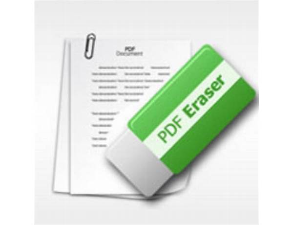 PDF Eraser for Windows - Download it from Habererciyes for free